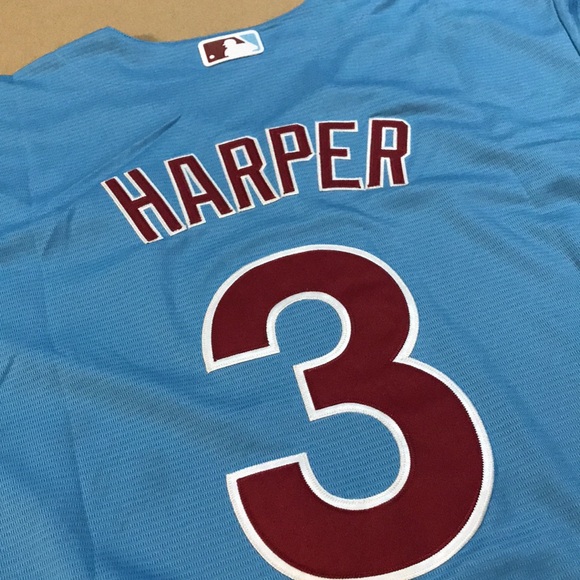 Bryce Harper jersey blue - Picture 4 of 5